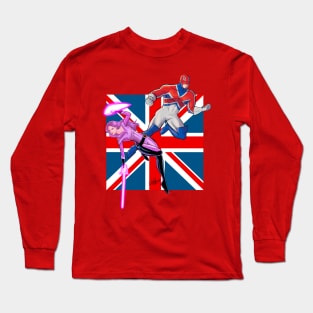 Betsy and Captain Britain Long Sleeve T-Shirt